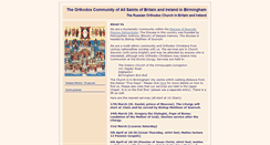 Desktop Screenshot of birmingham-sourozh.org.uk