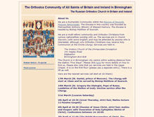 Tablet Screenshot of birmingham-sourozh.org.uk